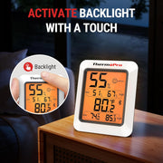 LABART ThermoPro TP350 Bluetooth Hygrometer Thermometer Indoor Humidity and Temperature Monitor